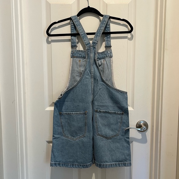 Denim Overall Dress - Picture 2 of 2